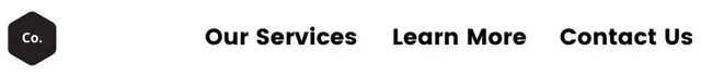 Website Navigation Best Practices for your Business Website Graphic showing a bad navigation on a website.