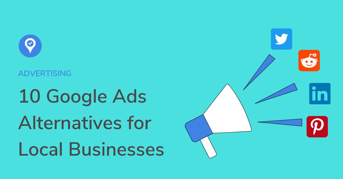 Graphic showing Google Ads Alternatives.